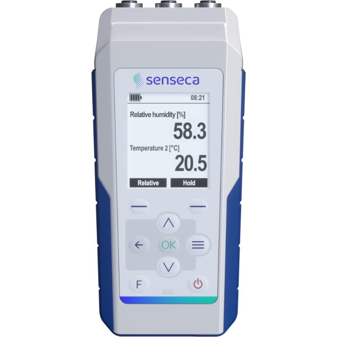 Analisador Multiparamétrico Digital Portátil Senseca PRO D0x para Sensores DX - INSTRUFIBER
