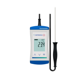 Termômetro Digital Portátil com Sonda de Inserção Ultrafina Senseca ECO 121-I1.5 - INSTRUFIBER