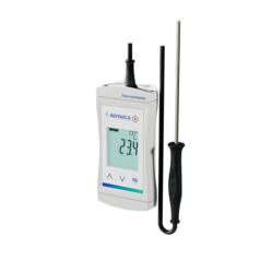 Termômetro Digital Portátil à Prova d'Água Senseca ECO 121 com Alarme HACCP - INSTRUFIBER