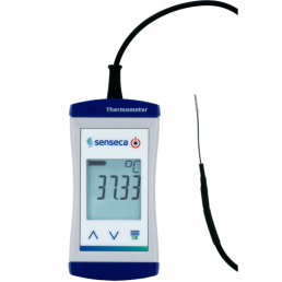 Termômetro Digital Portátil de Alta Resolução Senseca ECO 141 com Sonda Ultrafina Ø1,1 mm - INSTRUFIBER