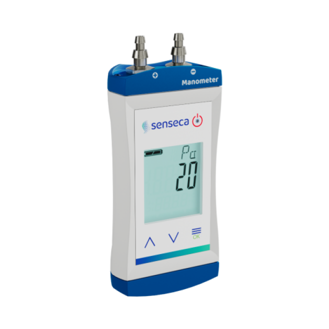 Manômetro Digital Portátil de Pressão Diferencial Senseca ECO 210-5 - INSTRUFIBER