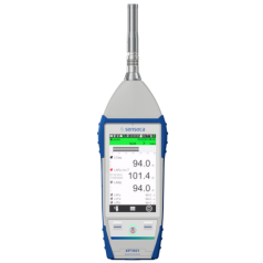 Sonômetro e Analisador de Nível de Som Classe 1 Senseca XPT801-SLM com Display Gráfico - INSTRUFIBER