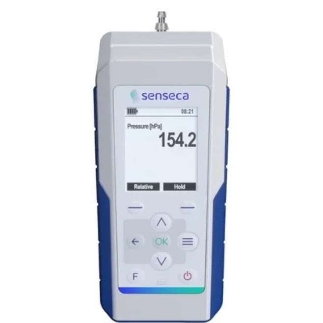 Vacuômetro e Medidor de Pressão Absoluta Digital Portátil Senseca PRO 24x com Display Gráfico - INSTRUFIBER