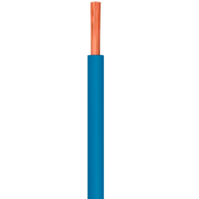 Cabo Flexível 6mm Azul 750V rl 100 metros - INSTRUFIBER