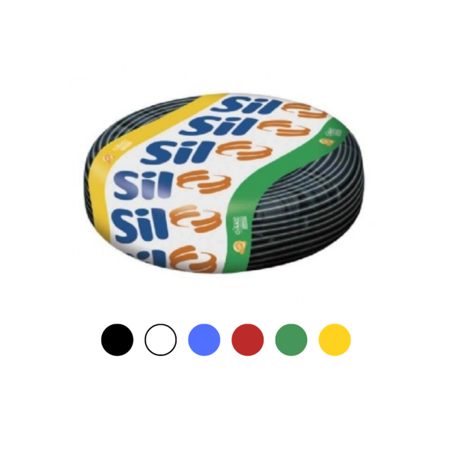 Cabo Flexível AtoxSil 750 V 1,5mm² (VENDA POR METRO) - INSTRUFIBER