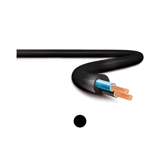 Cabo PP 2X10,0mm HEPR 90ºC 1kV - INSTRUFIBER