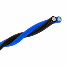 CABO DE ALUMINIO DUPLEX 2x25mm² NEUTRO ISOLADO - INSTRUFIBER