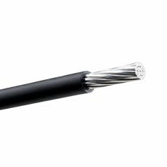 CABO DE ALUMINIO SINGELO 150mm² PRETO - INSTRUFIBER