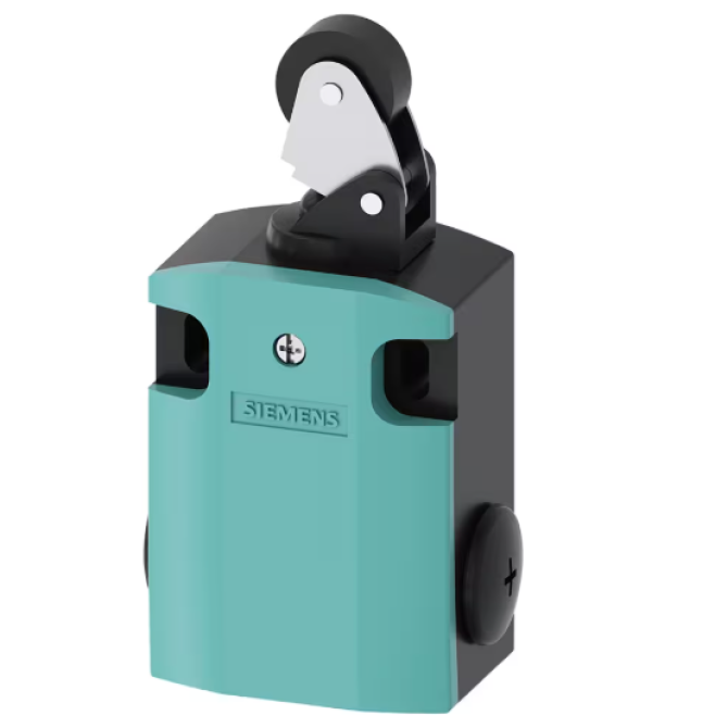 CHAVE FIM DE CURSO METALICA 56MM 1NA/2NF ROLETE SUPERIOR 3SE5122-0LE01 SIEMENS - INSTRUFIBER