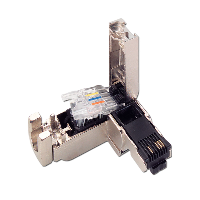 CONECTOR DE DADOS ETHERNET RJ45 2X2 90 GRAUS 6GK1901-1BB20-2AA0 SIEMENS - INSTRUFIBER