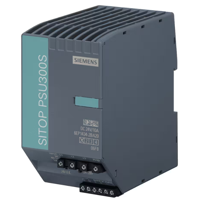 FONTE DE ALIMENTACAO SITOP PSU300S TRIFASICO 24VCC 10A 6EP1434-2BA20 - INSTRUFIBER