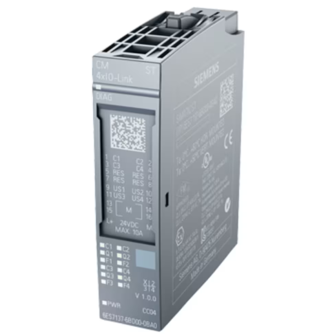 MODULO DE COMUNICACAO SIMATIC ET 200SP, CM 4 X IO-LINK ST 6ES7137-6BD00-0BA0 - INSTRUFIBER