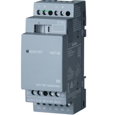 MODULO DE EXPANSAO LOGO AM2 24VCC 2AO 0-10V 0/4-20MA 6ED1055-1MM00-0BA2 - INSTRUFIBER