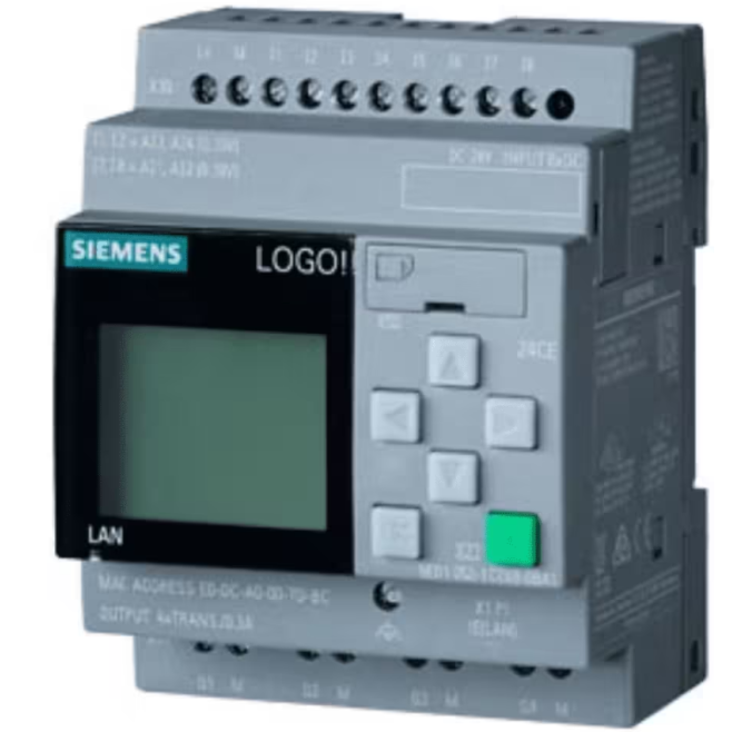 CONTROLADOR LOGO 24VCC 8DI (4AI)/4DO 6ED1052-1CC08-0BA2 - INSTRUFIBER