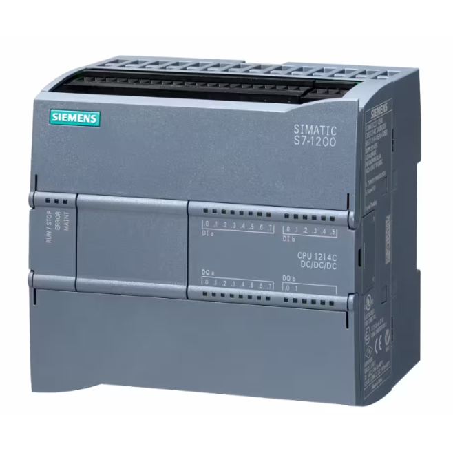 CPU S7-1200 G1 1214C DC/DC/DC 14DI 10DO 2AI 6ES7214-1AG40-0XB0 - INSTRUFIBER