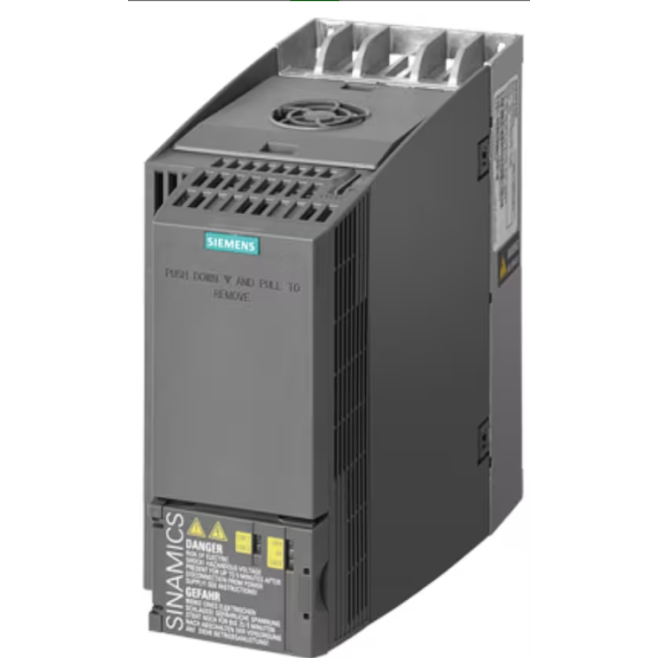 INVERSOR DE FREQUENCIA TRIFASICO SINAMICS G120C 380-480V 5,5KW 12,5A PROFINET COM FILTRO 6SL3210-1KE21-3AF1 -  INSTRUFIBER