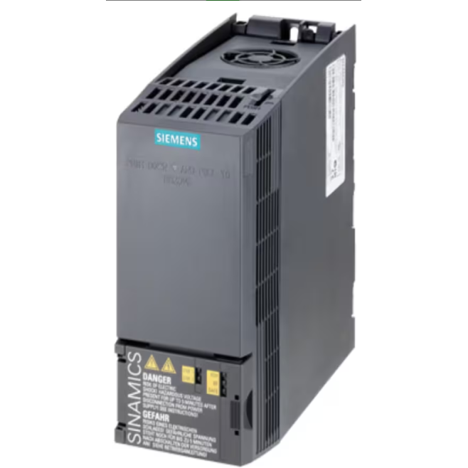 INVERSOR DE FREQUENCIA TRIFASICO SINAMICS G120C 380-480V 0,75KW 2,2A PROFINET COM FILTRO 6SL3210-1KE12-3AF2 - INSTRUFIBER