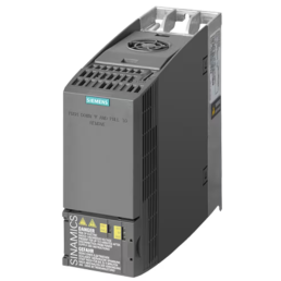 INVERSOR DE FREQUENCIA TRIFASICO SINAMICS G120C 380-480V 3KW 7,3A PROFINET COM FILTRO 6SL3210-1KE17-5AF1 - INSTRUFIBER