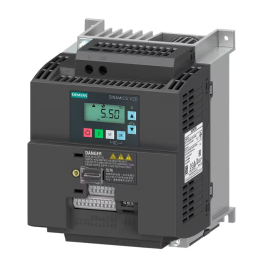 INVERSOR DE FREQUENCIA MONOFASICO SINAMICS V20 200-240V 3 KW 7,3 A RFI 6SL3210-5BB23-0BV1 - INSTRUFIBER