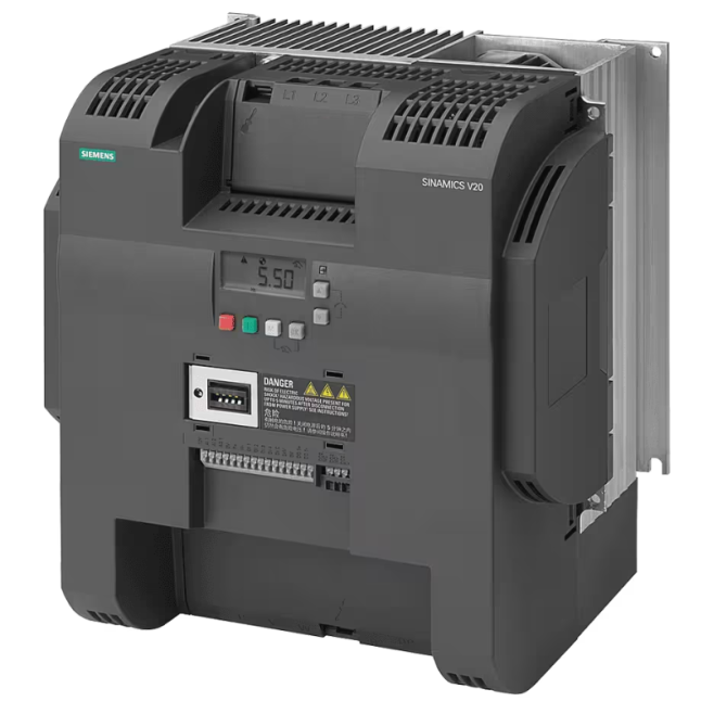 INVERSOR DE FREQUENCIA TRIFASICO SINAMICS V20 380-480V 30 KW 60 A RFI 6SL3210-5BE32-2CV0 - INSTRUFIBER