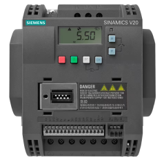 INVERSOR DE FREQUENCIA TRIFASICO SINAMICS V20 380-480V 15 KW 31 A RFI 6SL3210-5BE31-5CV0 - INSTRUFIBER