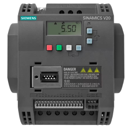 INVERSOR DE FREQUENCIA TRIFASICO SINAMICS V20 380-480V 15 KW 31 A RFI 6SL3210-5BE31-5CV0 - INSTRUFIBER