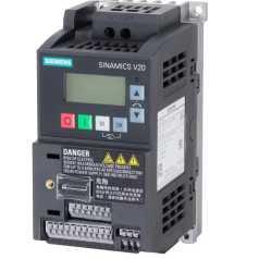 INVERSOR DE FREQUENCIA MONOFASICO SINAMICS V20 200-240V 0,55 KW 3,2 A RFI 6SL3210-5BB15-5BV1 - INSTRUFIBER