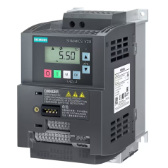 INVERSOR DE FREQUENCIA MONOFASICO SINAMICS V20 200-240V 1,5 KW 7,8 A RFI 6SL3210-5BB21-5BV1 - INSTRUFIBER