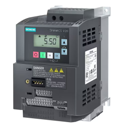 INVERSOR DE FREQUENCIA MONOFASICO SINAMICS V20 200-240V 1,5 KW 7,8 A RFI 6SL3210-5BB21-5BV1 - INSTRUFIBER