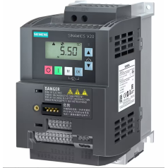 INVERSOR DE FREQUENCIA MONOFASICO SINAMICS V20 200-240V 1,1 KW 6A 6SL3210-5BB21-1UV1 - INSTRUFIBER