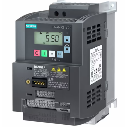 INVERSOR DE FREQUENCIA MONOFASICO SINAMICS V20 200-240V 1,1 KW 6A 6SL3210-5BB21-1UV1 - INSTRUFIBER