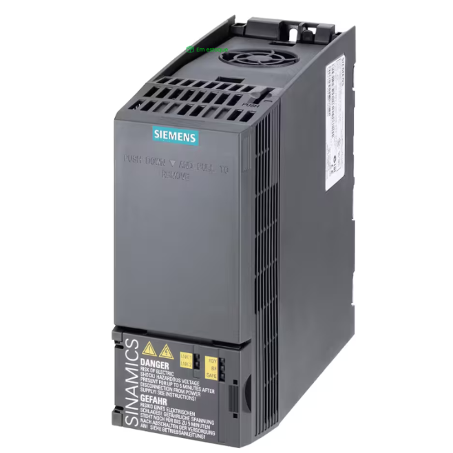 INVERSOR DE FREQUENCIA TRIFASICO SINAMICS G120C 380-480V 0,55KW 1,7A PROFINET 6SL3210-1KE11-8UF2 - INSTRUFIBER