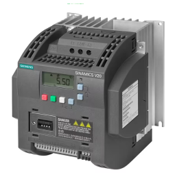 INVERSOR DE FREQUENCIA TRIFASICO SINAMICS V20 380-480V 4 KW 8,8 A 6SL3210-5BE24-0UV0 - INSTRUFIBER