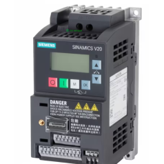 INVERSOR DE FREQUENCIA MONOFASICO SINAMICS V20 200-240V 0,12 KW 0,9 A 6SL3210-5BB11-2UV1 - INSTRUFIBER