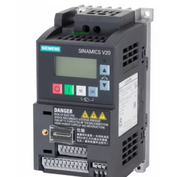 INVERSOR DE FREQUENCIA MONOFASICO SINAMICS V20 200-240V 0,12 KW 0,9 A 6SL3210-5BB11-2UV1 - INSTRUFIBER