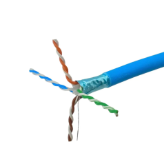 Cabo de Rede CAT6A Blindado Azul Siemon 9A6L4-A5-06 - INSTRUFIBER