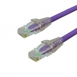 Patch Cord Cat6 Lilas LSZH UTP - INSTRUFIBER