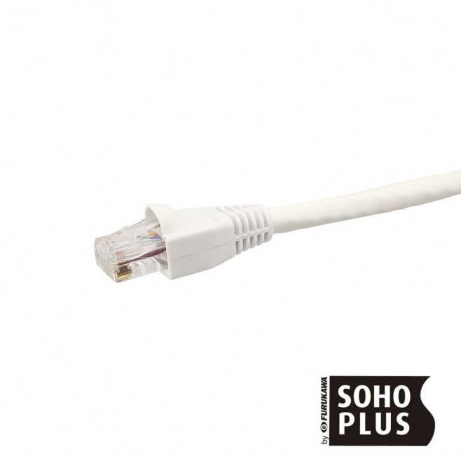 Patch Cord CAT6 UTP Branco SohoPlus Gigabit - INSTRUFIBER