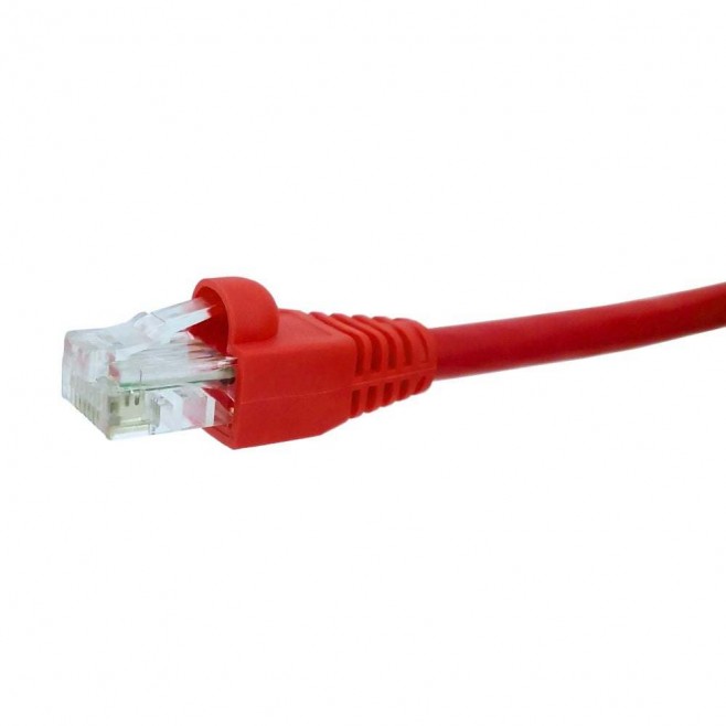 Patch Cord CAT6 Vermelho UTP - INSTRUFIBER