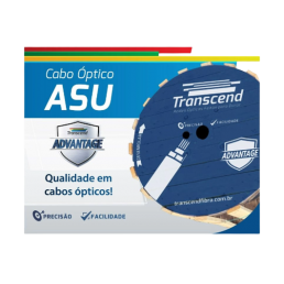 CABO ÓPTICO CFOA ASU80S FRP SM 6FO NR - ADVANTAGE 3 KM STS - INSTRUFIBER