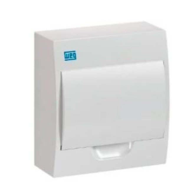 Quadro de Distribuição Sobrepor 8 DIN Weg - INSTRUFIBER