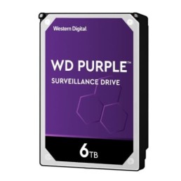 HARD DISK WD Purple Disco rígido para CFTV 6TB WD64PURZ - WESTERN DIGITAL - INSTRUFIBER