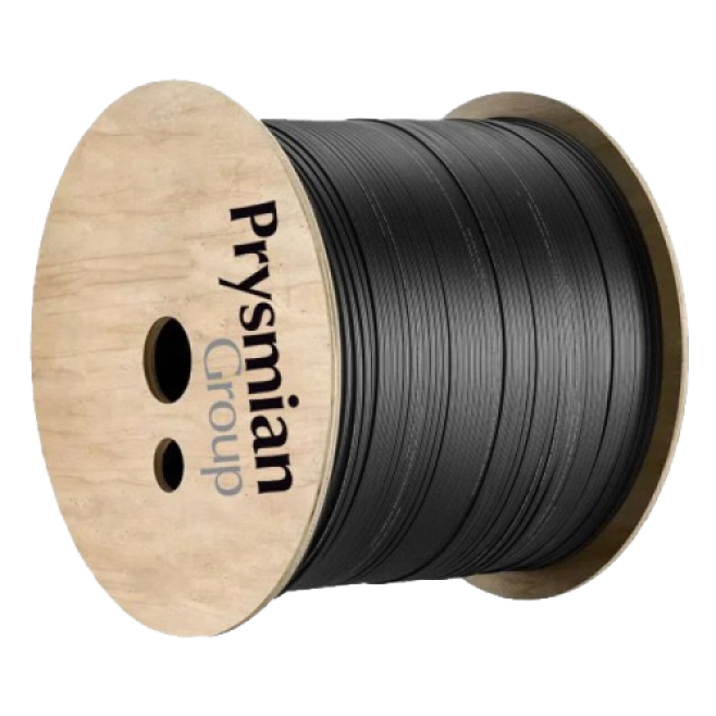 Cabo Óptico Tubo Único DROP OPTICO Figura 8 Interno/Externo - PRYSMIAN - INSTRUFIBER