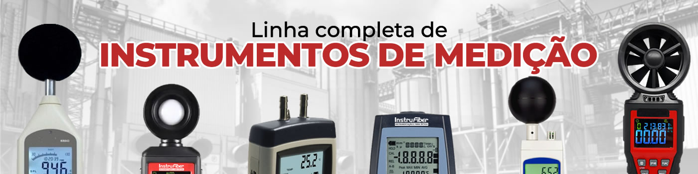 Linha Completa de Instrumentos de Medição