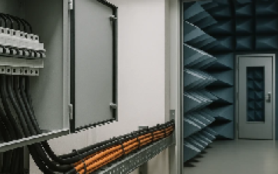 Ambientes Eletromagnéticos: Eficiência dos Cabos Blindados