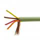 Cabo Manga 4x22AWG Blindado em Malha BT Bege - INSTRUFIBER