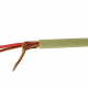 Cabo Manga 2x22 AWG Blindado em Malha BT Bege - INSTRUFIBER