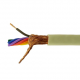 Cabo Manga 8x22AWG Blindado em Malha BT Bege - INSTRUFIBER