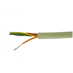 Cabo Manga 5x26 AWG Sem Blindagem SB Bege - INSTRUFIBER