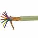 Cabo Manga 8x26 AWG Blindado em Malha BT Bege - INSTRUFIBER